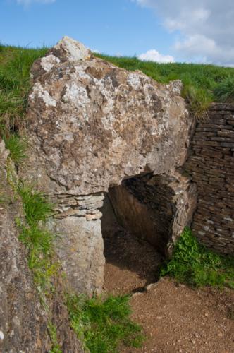 The barrow entrance