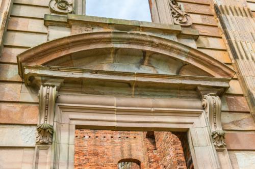 Neo-classical doorway arch