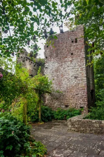 Ruins of the medieval residential block
