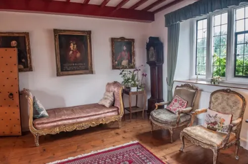 First-floor interior