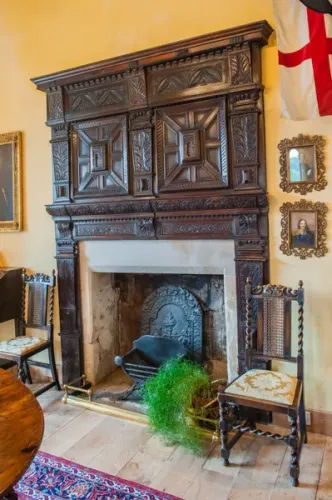 Jacobean fireplace