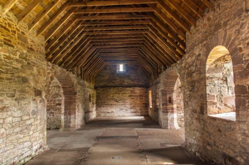 The chapel interior