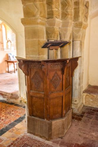 The Jacobean pulpit