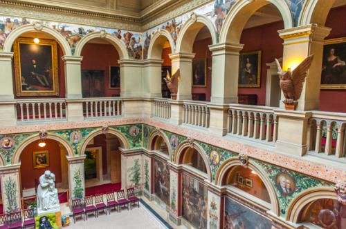 The central hall