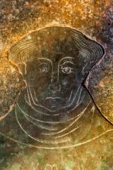 15th-century Thomas Mareys memorial brass