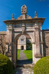 The entrance gate