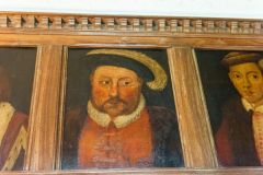 Tudor portraits in the King's Room