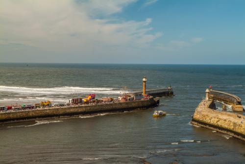 The harbour entrance