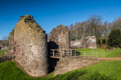 The gatehouse to the outer ward