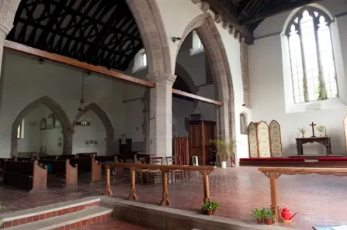 The church interior