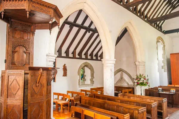 Another view of the church interior