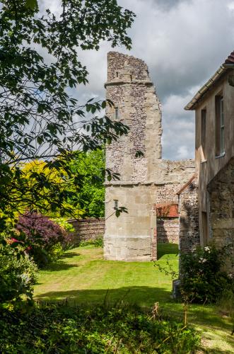 The Wilmington Priory ruins