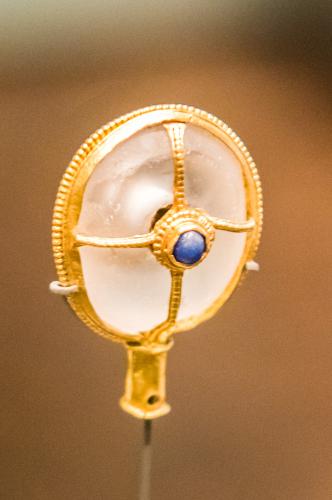 The Warminster Jewel,
a 9th-century
manuscript pointer