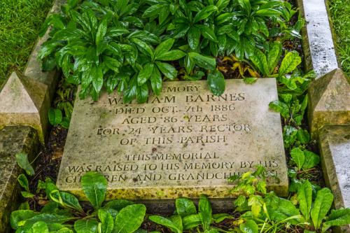 William Barnes memorial inscription