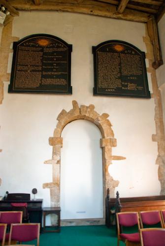 A blocked Saxon arch