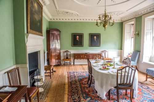 The formal dining room
