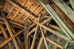 Bell tower - timber roof braces