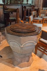 The late Norman font