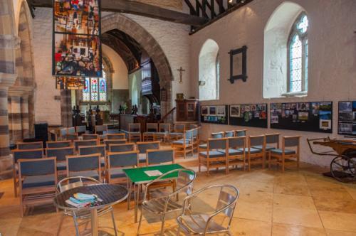 The church nave