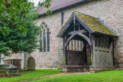 The south porch entrance