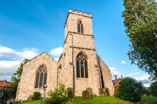 The west tower