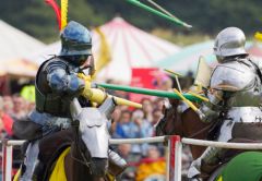 Pendennis Castle Medieval Joust Event