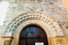Norman south doorway arch
