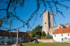 The view from the village green
