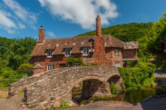 Allerford packhorse bridge, Exmoor