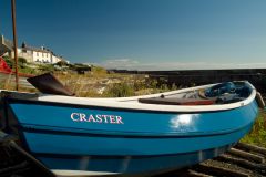 Fishing boats at Craster