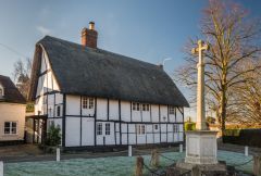 Thatched cottage, Dorchester, Oxfordshire