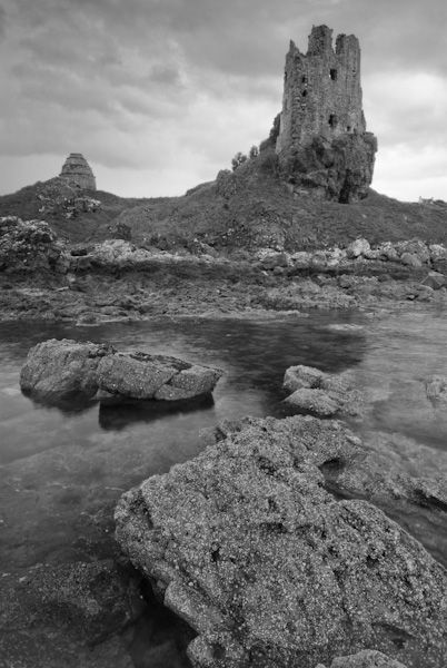 UK historic attraction photo, Dunure Castle