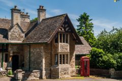Picturesque buildings in Hambleton