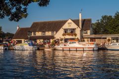 A riverside pub at Horning, Norfolk Broads
