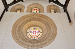 Restored 'occulus' or Eye of God window