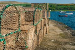 Lobster pots, Port Bannatyne
