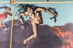 Depiction of Envy being cast out of heaven