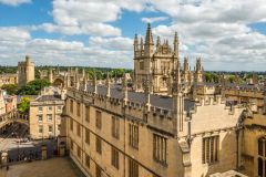 The Bodleian Library from the Sheldonian's cupola