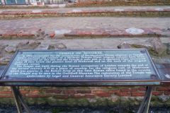The Temple information panel