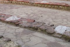 Detail of the paving