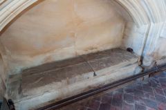 13th century stone coffin