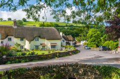 Winsford village, Exmoor