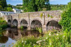 The picturesque bridge in Withypool