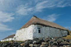 Berneray thatched youth hostel