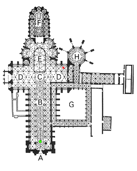 Westminster Abbey plan