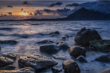 Elgol and the Black Cuillins Sunset