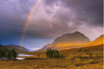 Glen Torridon Rainbow, Scotland