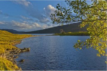 Loch Assynt and Ardvreck Castle, Sutherland