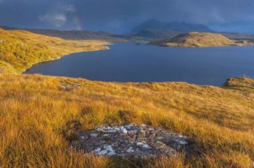 Loch Kernseray Rainbow, Wester Ross