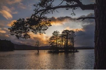 Loch Mallachie Sunset, Cairngorms